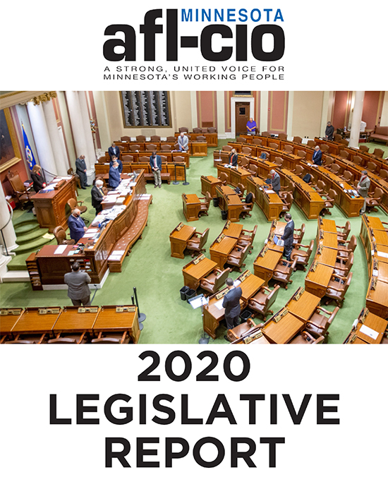 Image of 2020 Legislative Report Cover