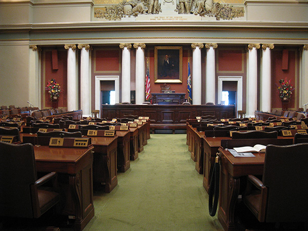 Photo of the Minnesota House of Representatives Chamber