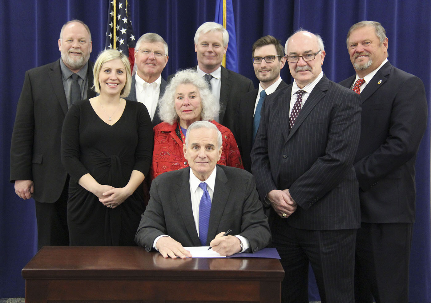 Photo courtesy of Governor Dayton's office